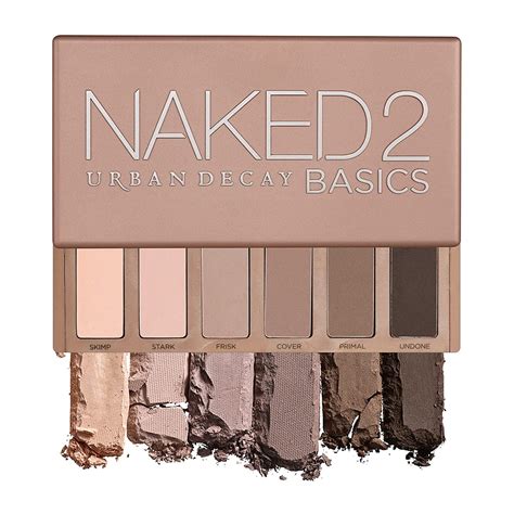 Naked2 Basics Eyeshadow Palette, 6 Tons Neutros 